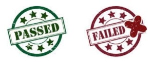 passed failed